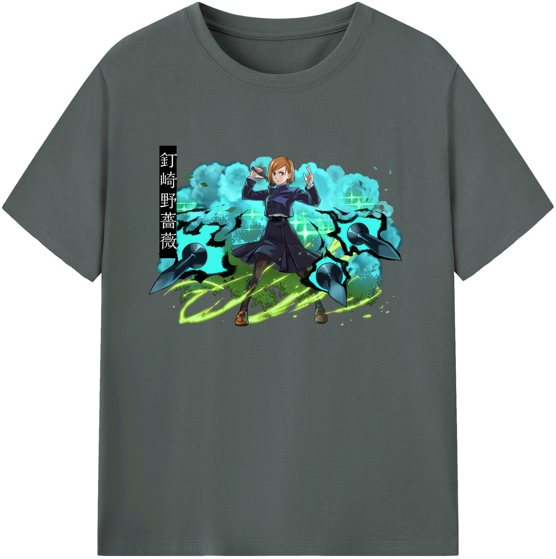 （画像用） 呪術廻戦 Jujutsu Kaisen 綿100％ メンズ半袖Tシャツ｜肌触りやわらか＆通気性